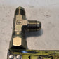 4 Quantity of Steel Flared Tube Swivel Run Tees | 3/8" OD | 17802 (4 Quantity)
