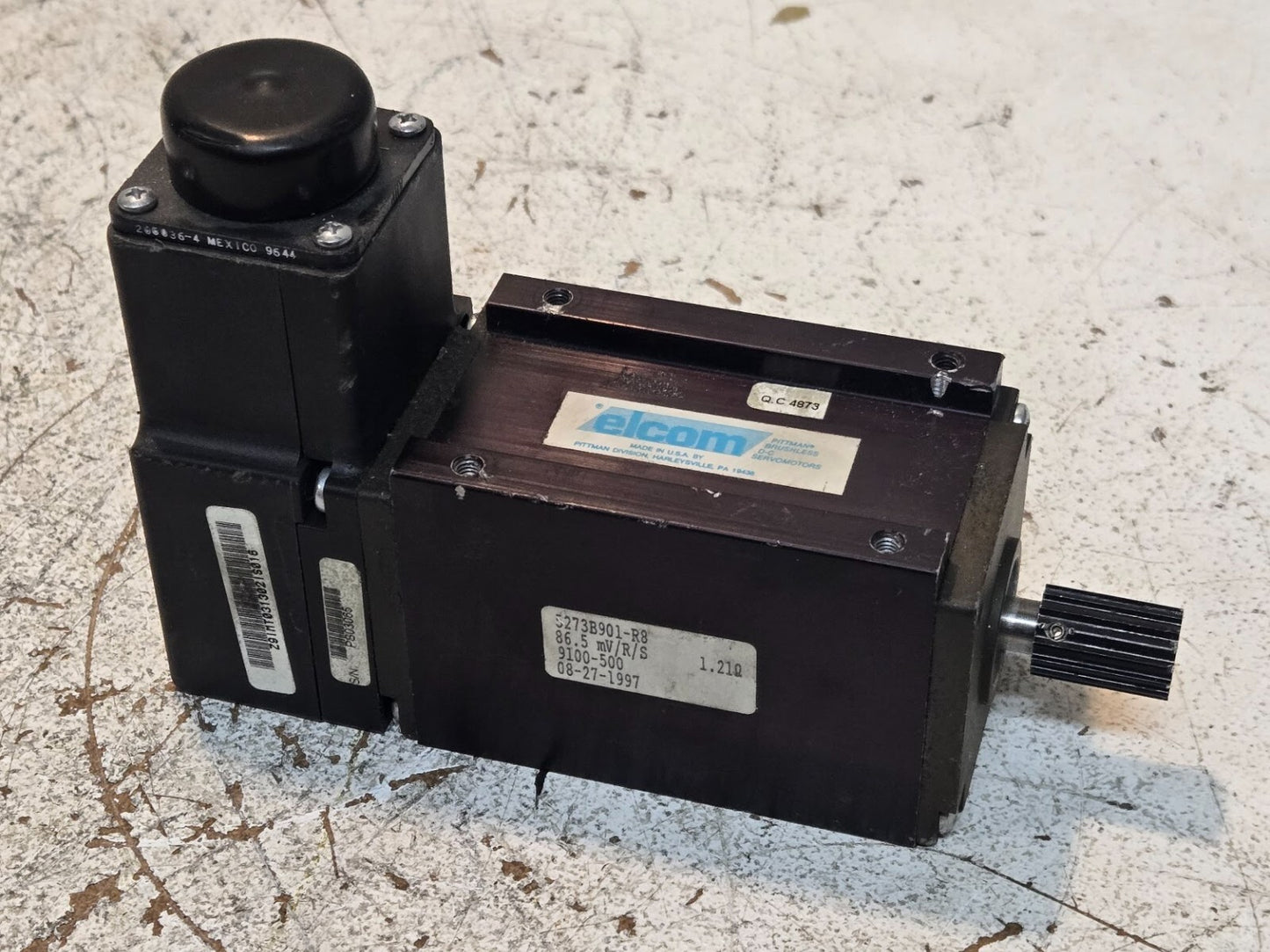Pittman Elcom Servomotor 5273B901-R8 | 86.5 mV/R/S | 9100-500 | Z9IMT031302IS016