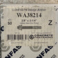 200 Quantity of Confast Wedge Anchors WA38214 3/8" x 2-1/4" (4 Boxes Of 50 Each)