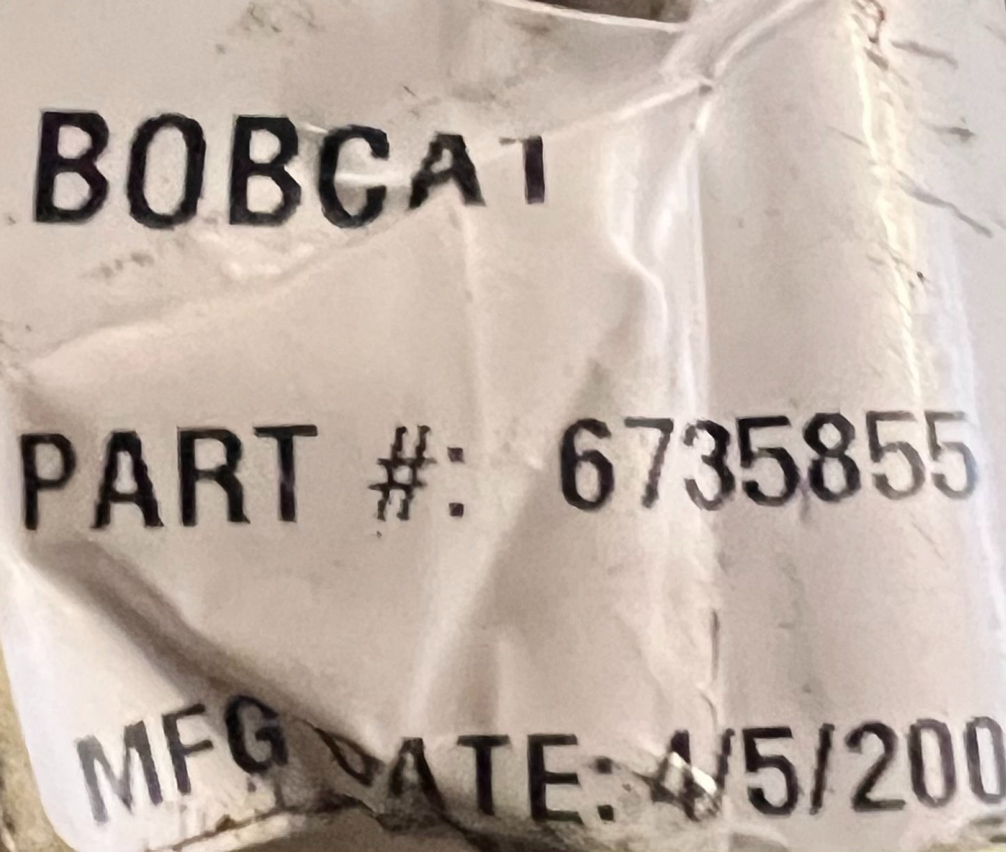 Set of Two Bobcat Hydraulic Hard Lines For Skid-Steer Loaders 6735854 | 6735855