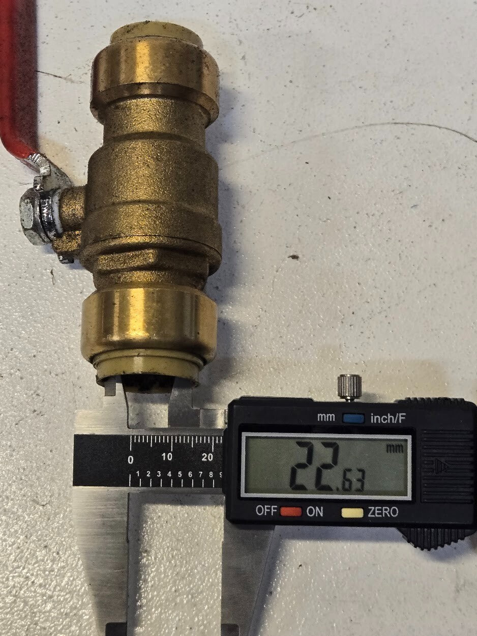 5 Quantity of Mainline ML22185LF 3/4"x3/4" Ball Valve 845526008341 (5 Quantity)