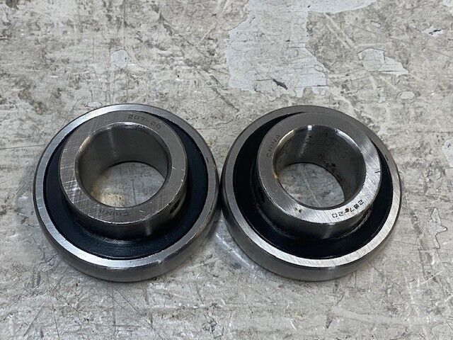 2 Qty of 207-20 China 32x32x72mm Insert Bearings (2 Quantity)