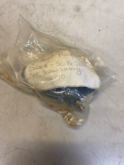 Dodge 124170 Setscrew Ball Bearing 2-Bolt Flange