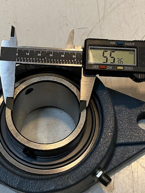 2-Bolt Flange Bearing FL211 Insert Bearing UC211-35 | 55mm Bore 18mm Bolt Holes