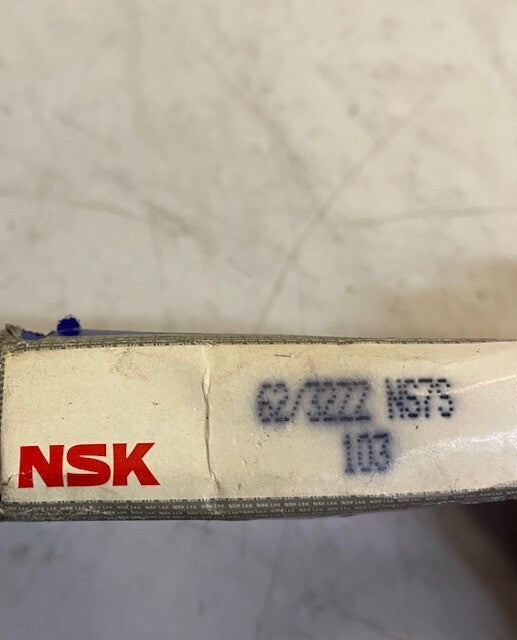 NSK Bearings 62/32ZZ Single Row Ball Bearings Rubber Sealed 32x65x17 mm