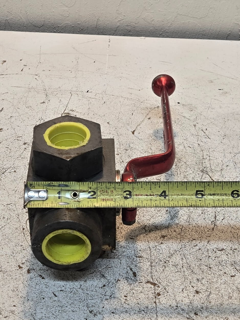 Hydac Hydraulic Ball Valve 3K-25NPT-L-1114 | 398012-1 | 315 Bar 4500 PSI