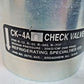 Refrigerating Specialties Check Valve CK4A | 8 | R-12 | R-22 | R-717