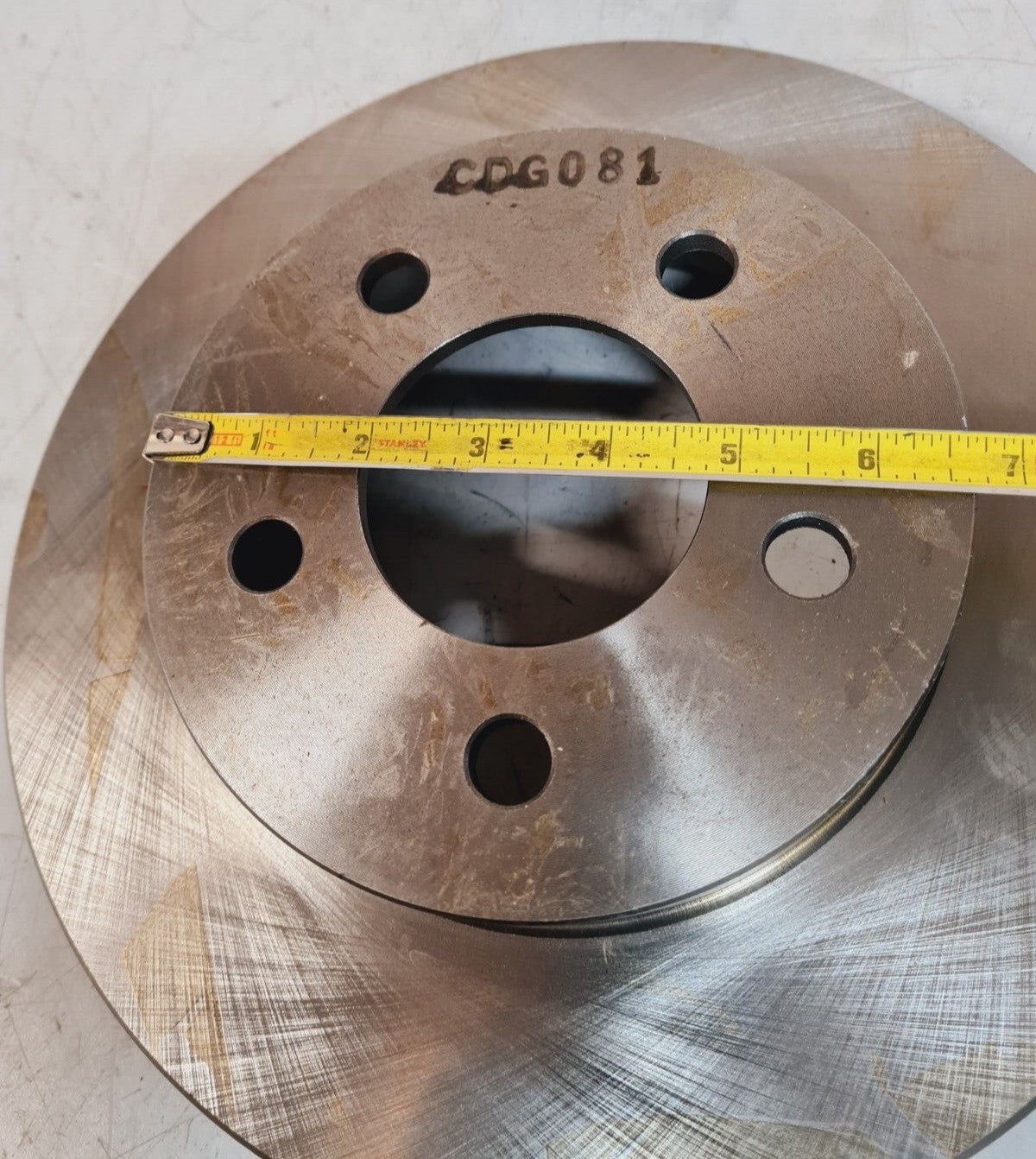 Centric C-Tek Standard Vented Front Brake Rotor 121.67052 Replaces 145329