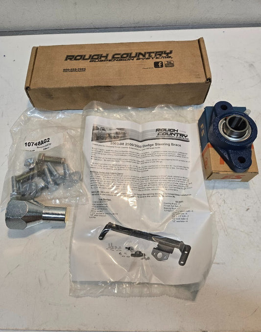 Hardware Kit 92107400 for Rough Country Steering Brace for 03-08 Dodge 2500/3500