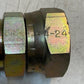 Gates Hydraulic Hose Fitting 4-24 FJX | 24-24 | OH | 5-1/8" H 45mm Thread