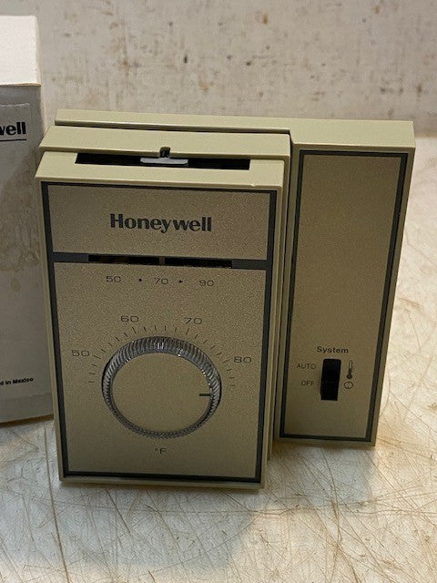 Honeywell T6169C 4015 Fan Coil Thermostat 44 to 86 deg F 1/3 HP 120-277V 50/60Hz