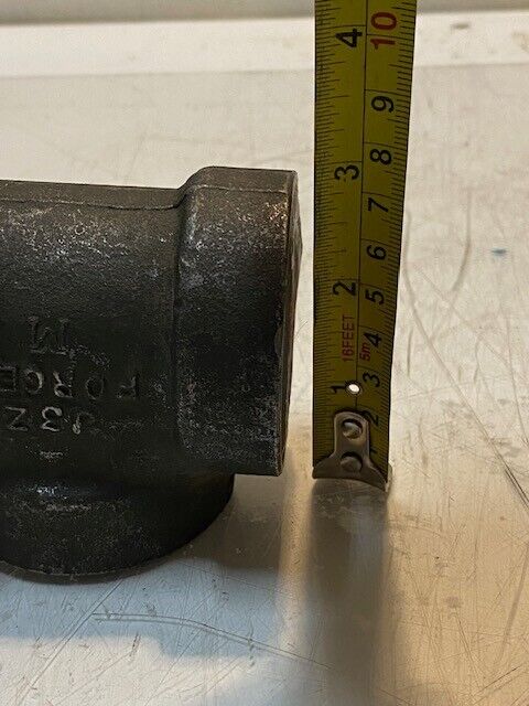 VOGT Hose Pipe Fitting Carbon Steel Tee B16 A105, S-74, 3/4"-800, 60141-1 R00