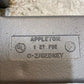 3 Qty of Appleton 127FDE O-Z/GEDNEY 25 cu in Gang Boxes w/ Mounting Lugs (3 Qty)