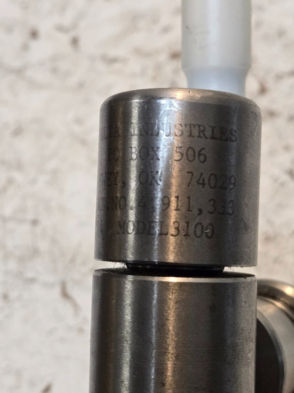 Delta Industries Beverage Valve D04 Model 3100 | Pat. No. 4911333