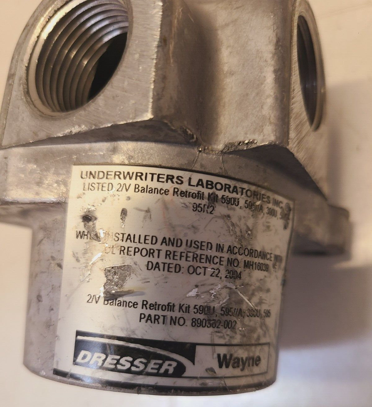 Wayne Dresser Solenoid Valve & Potted Cond Assy Kit 890362-002