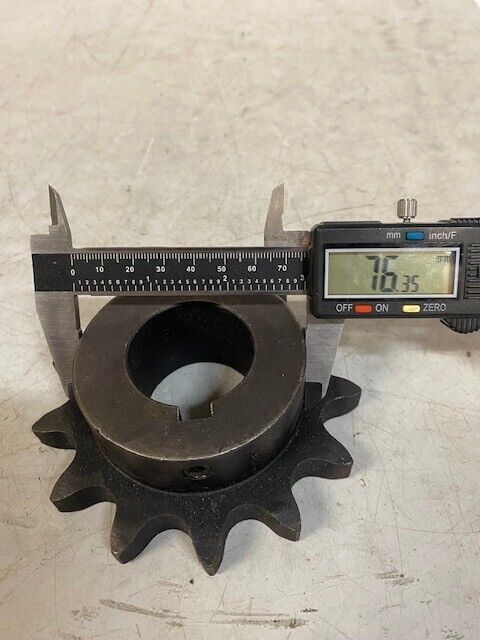 Martin 80BS13 1 5/8 Bored to Size Sprocket - 80 / 1 in, 1.62" Bore