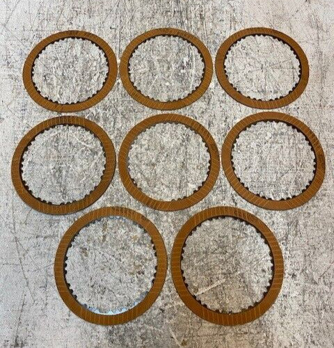 8 Qty of Friction Brake Clutch Plates G3475-F, G3475-H 33-Teeth (8 Quantity)