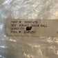 Hobart Drain Ball 96557475, Rubber, Orange, 28mm Bore, 61mm OD