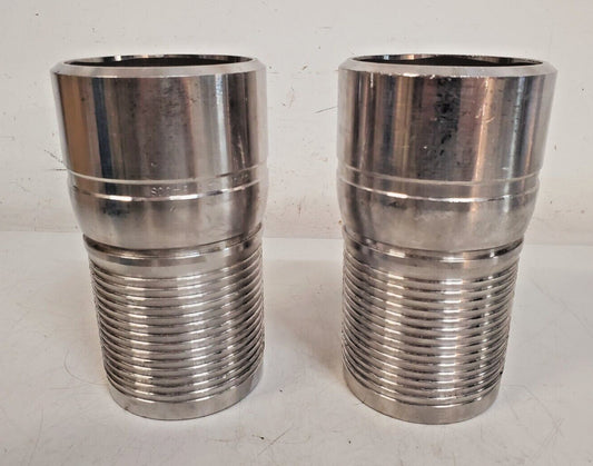 2 Qty. of Dixon Valve King Combination Nipple Beveled End 4" | STB40CS (2 Qty)