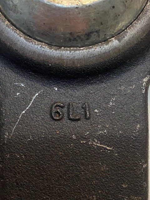 Weld On End for Lift Arm 6L1 | 5-1/2" Long 29mm Bore 1-1/2" Arm 3" Dia. Head