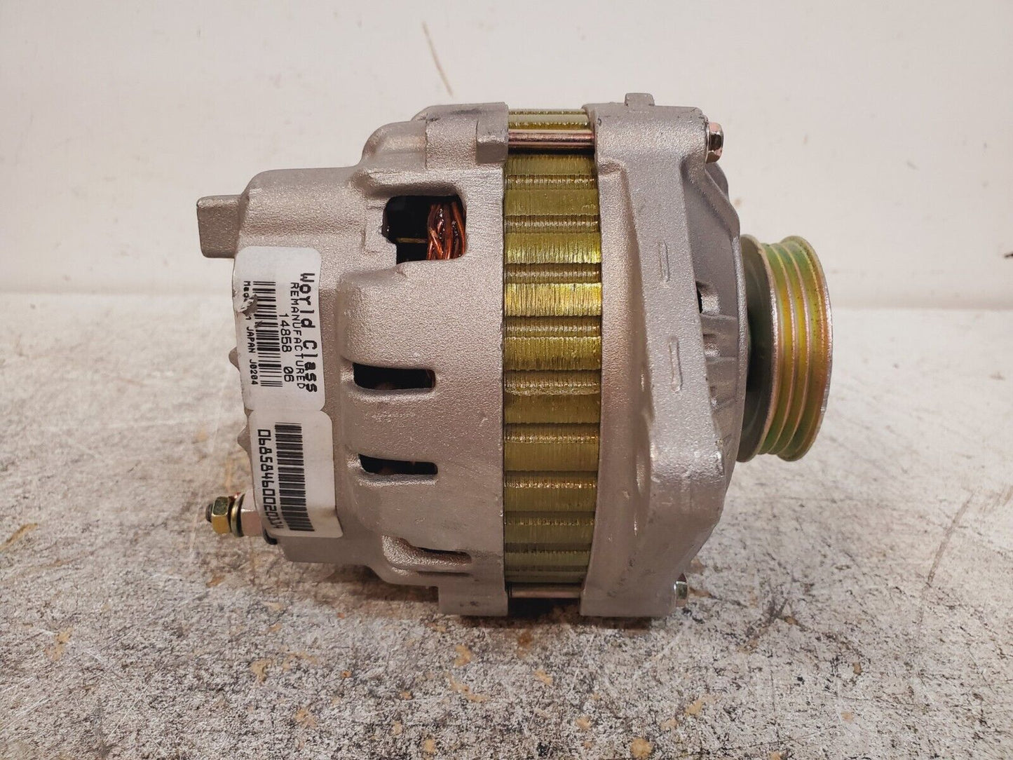 World Class Remanufactured Alternator 14858 06 | 06858460020114