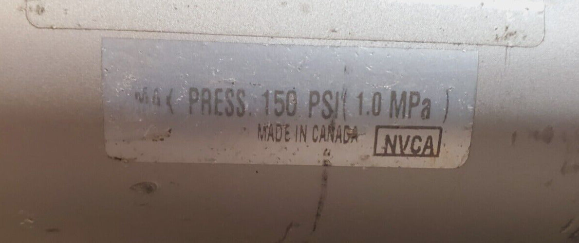 Jamesway PB6073 Pneumatic Cylinder Max Press 150PSI | MPa NVCA| PB5587