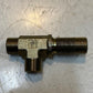 7 Qty of Parker Male Branch Tee Hydraulic Hose Adapters 3" L 17mm Thread (7 Qty)