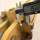 Yellow Double-Acting Hydraulic Cylinder 34086 Hydraulic Ram Industrial Equipment