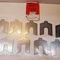 9 Qty of Precision Brand Stainless Slotted Shims 42450 | 3L835 | 4" x 4" (9 Qty)