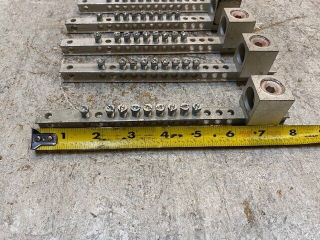 8 Quantity of Ground Bar Kits w/ 14 Terminal Positions & a Ground Lug (8 Qty)