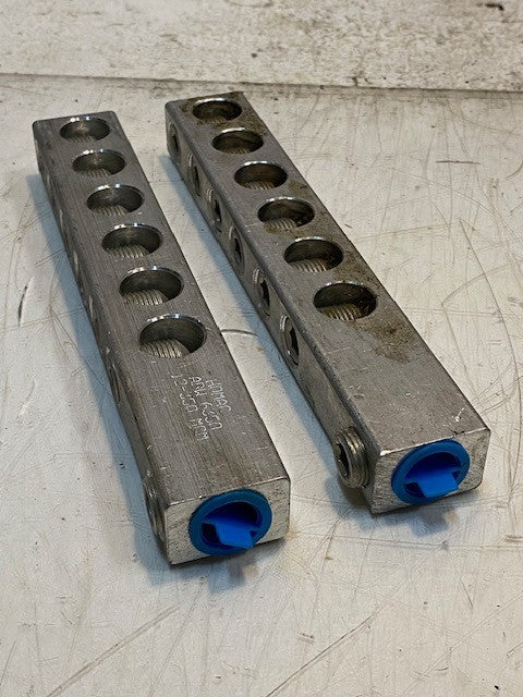 2 Quantity of HOMAC ABW 6350 12-350MCM Set Screw Pedestal Connectors (2 Qty)