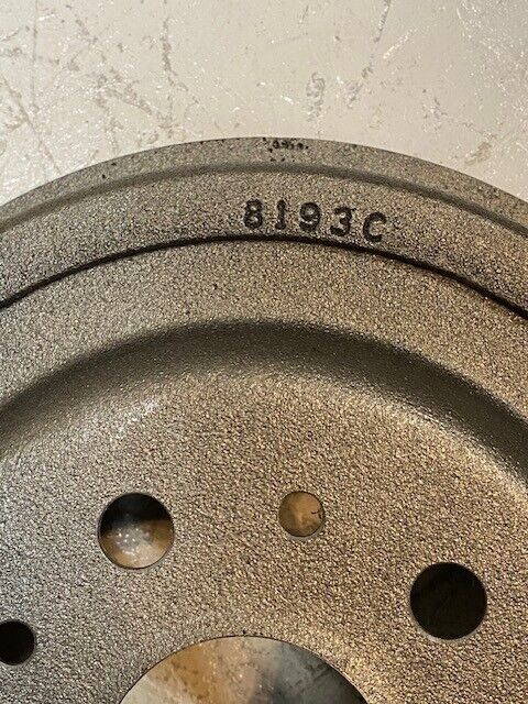 Brake Drum 8193C Max. Dia. 10.09 HF01 62mm Bore 10 Bolts