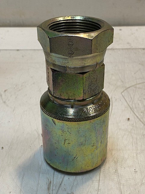 Hydraulic Hose Crimp Fitting 43020U | 12 | 620 | 4BR | 39mm Thread 60mm OD