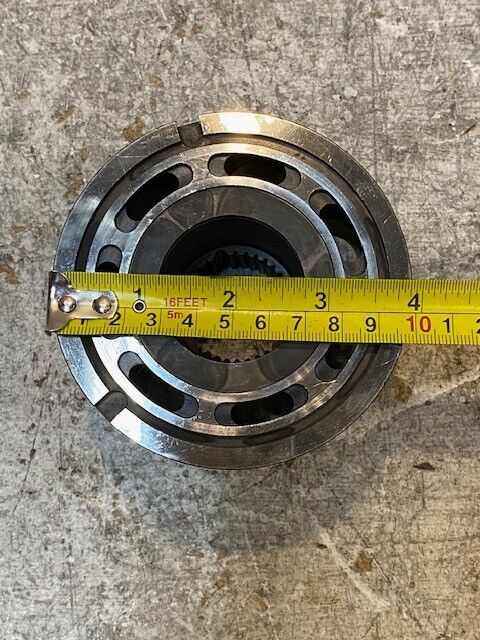 Cylinder Block Hydraulic Pump Motor 20mm 7-Lug 36mm Bore 2-3/8" Thick 3-7/8" OD