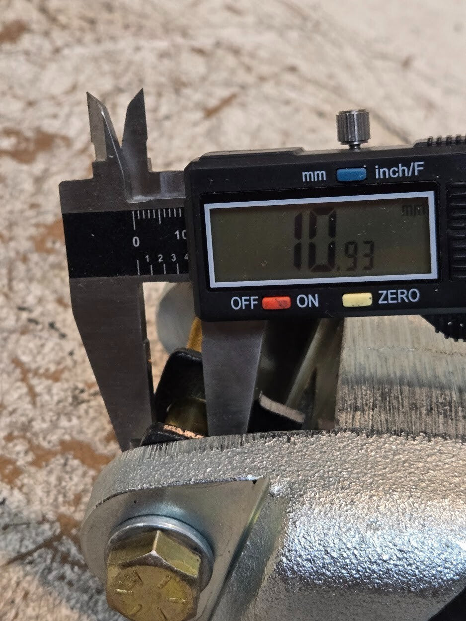 Brake Caliper and Pads 100449 | 8 1/4" Long 4" Wide 3 1/2" Tall