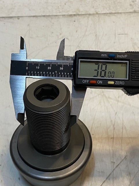 McGill MR-22-SS Cam Follower Bearing 38mm Thread 4" Tall 80mm OD 18mm Bore