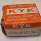 KYK New Single Row Ball Bearing 6000-2RSC3SRI2