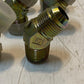 11 Quantity of 45 Degree Elbow Flare Fittings 12 | 27mm Thread 15mm Flare ID