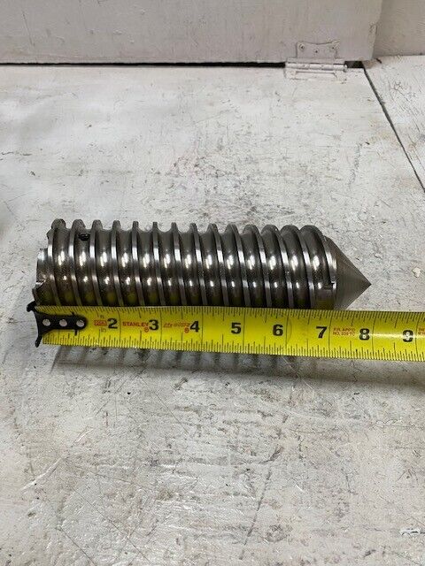 R&D 8"x3" Pointed Worm Screw for Cheese/Corn Puff Extruder Machine (K1)