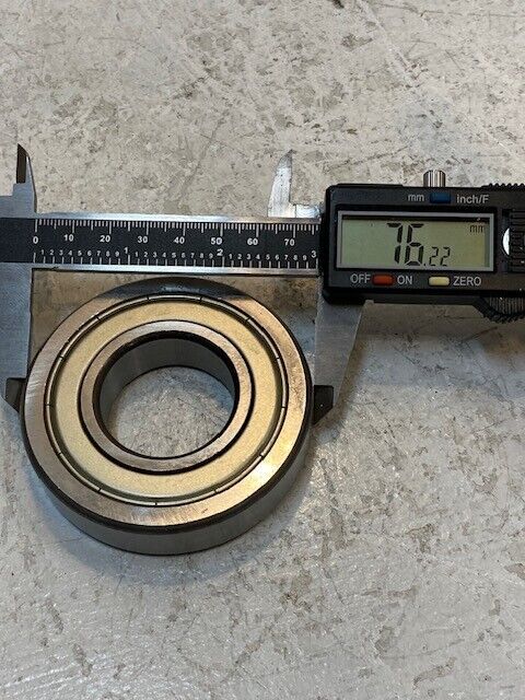 JAF Single Row Ball Bearing RLS-11 | 34mm Bore 76mm OD 17mm Thick