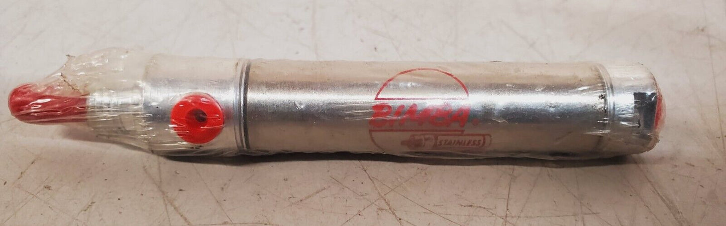 Bimba Stainless Pneumatic Air Cylinder MRS-021-DB