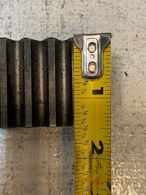 McMaster-Carr 20 Degree Pressure Angle Rectangular 8 Pitch 2ft Length