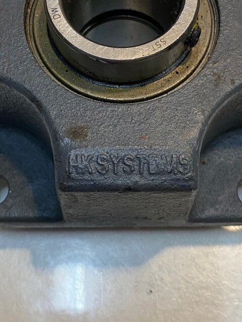 HK Systems C12000 4-Bolt Block 1-1/8" Flange Bearing XB206-19 Insert Bearing