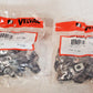 2 Packs of 25 Units of Velvac Tube Clips 021009 (50 Total Qty)