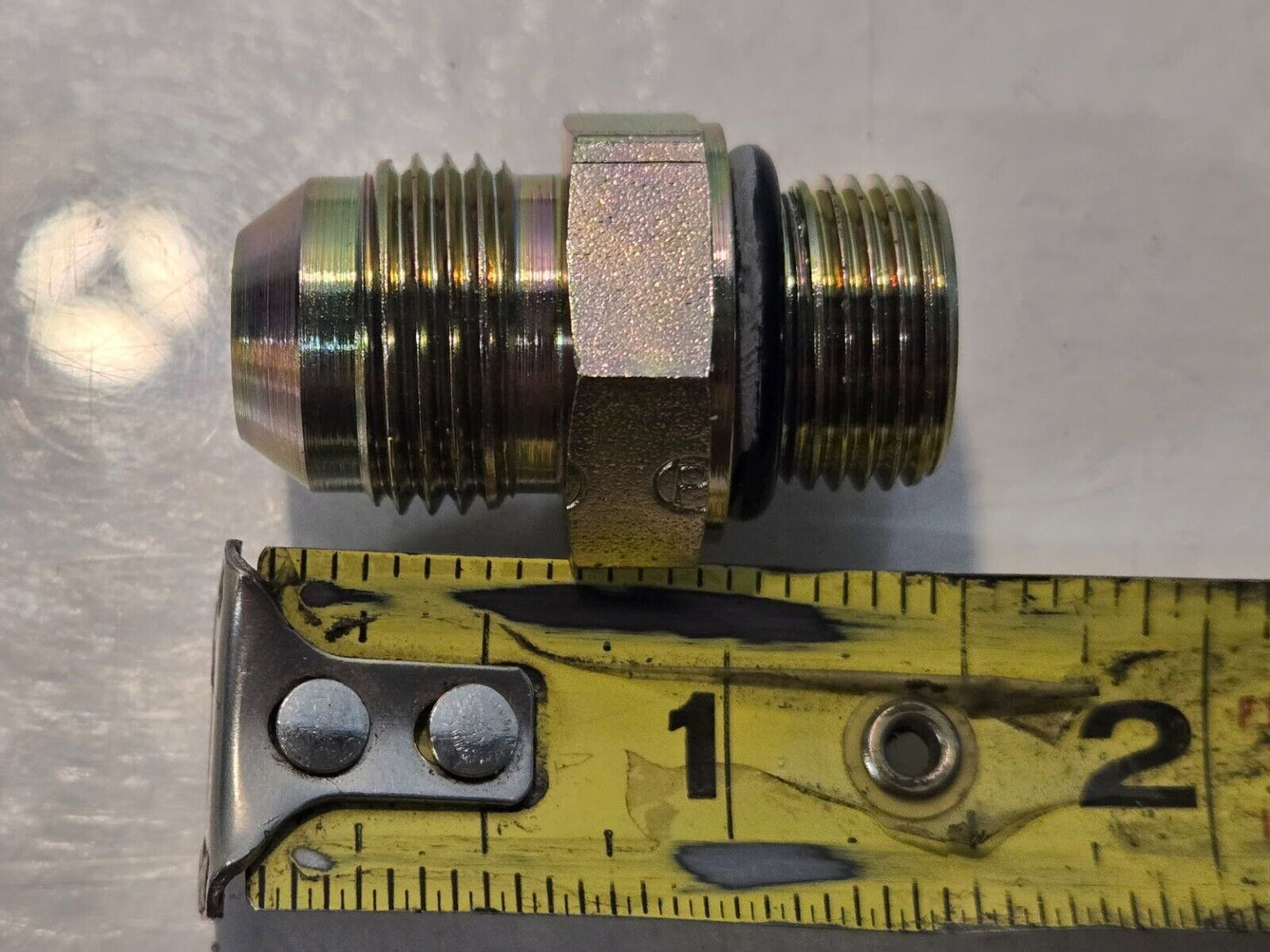 8 Quantity of Parker 8F40MXS 05-II 17 Triple-Lok 37 Flare Fittings (8 Quantity)