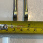 12 Quantity of MCP Clevis Yoke Ends w/ Rod & Pin 2-7/8" Long 7/8" Wide (12 Qty)