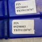 8 Quantity of Pins 09298003 | TB351120707 | 46mm Long 20mm Dia. (8 Quantity)