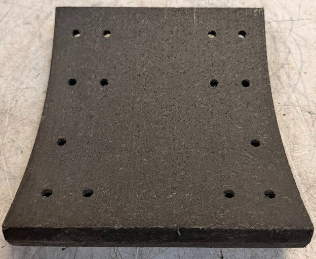 Set Of 4 Abex EL4709D-5165-2 Friction Drum Brake Shoe Lining Heavy Duty