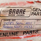Sabre Marine Engines Seal Assy 11089 | 6329-0533