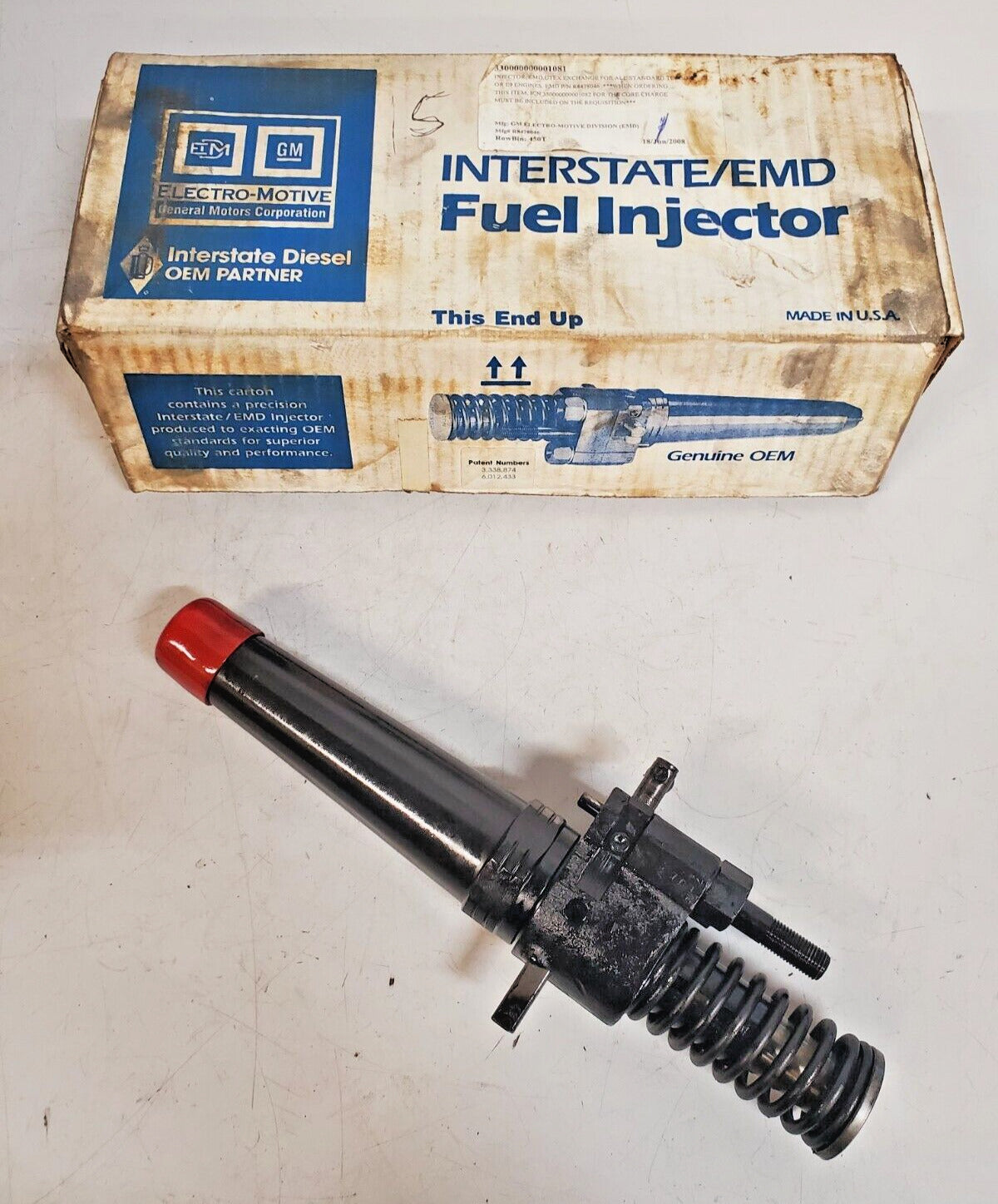 Electro-Motive Interstate Diesel Marine Fuel Injector R8478046 | 330000000001081